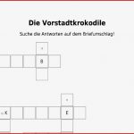 Vorstadtkrokodile Arbeitsblätter Lösungen Worksheets