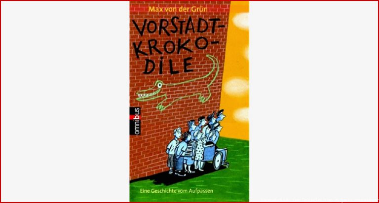 Vorstadtkrokodile Eine Geschichte Vom Aufpassen by Max