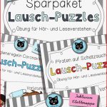 Wachsendes Sparpaket Lausch Puzzles