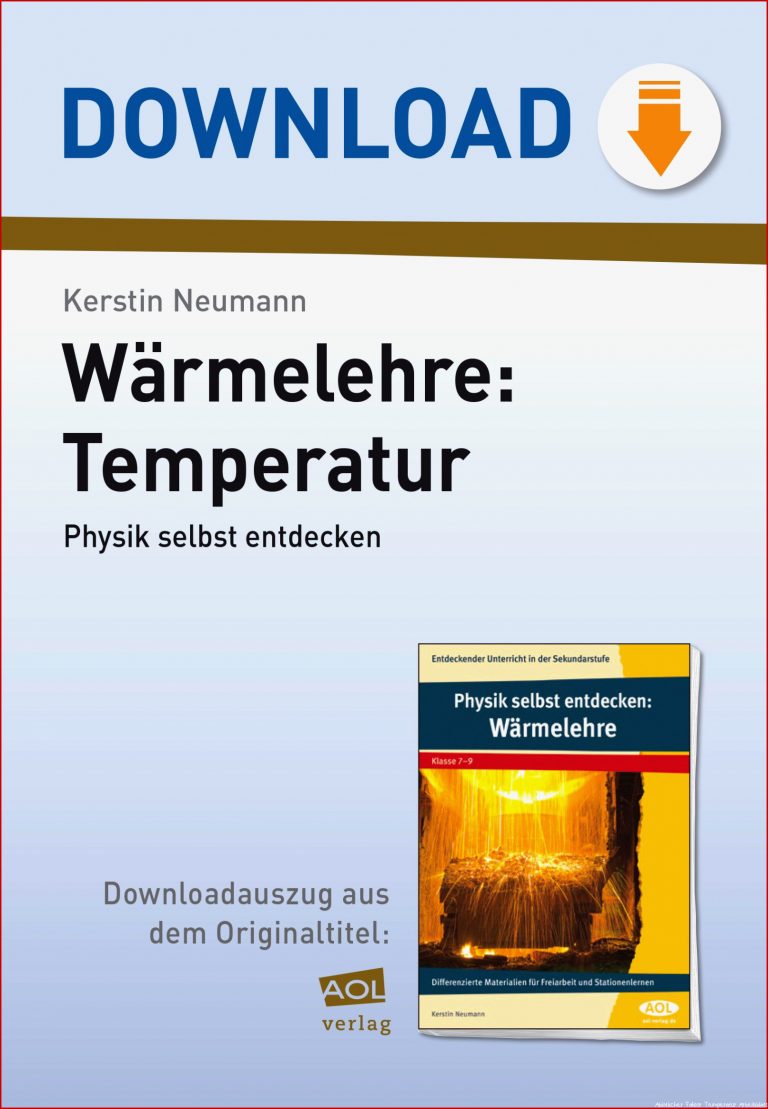Wärmelehre Temperatur