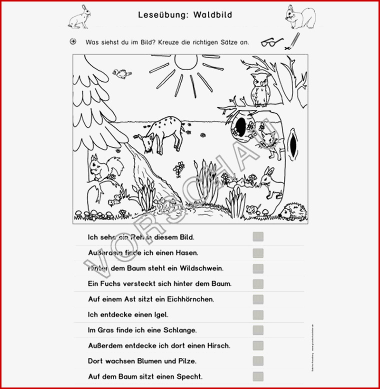 Wald Werkstatt für Grundschule Kostenlos als Download Wald Werkstatt für Grundschule