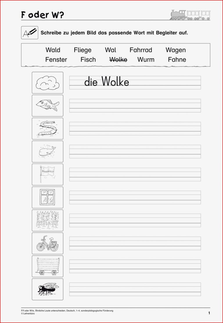 Wale Grundschule Arbeitsblätter Worksheets