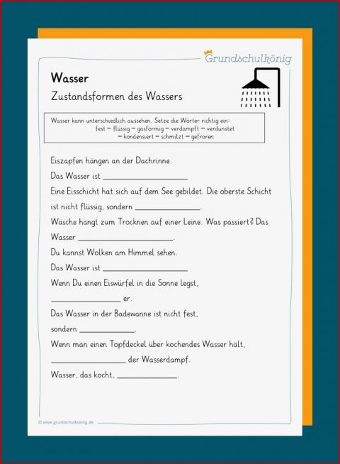 Wasser Wasserkreislauf