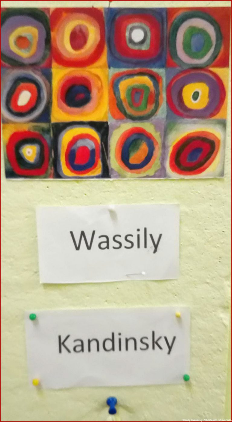 Wassily Kandinsky in der 1b