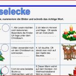 Weihnachten Arbeitsblätter Kinder Felipa Allen Grundschule