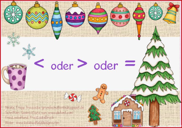 Weihnachtliche Kartei zu kleiner und größer bis 10 Frau Kostenlos Herunterladen Weihnachtliche Kartei zu kleiner und größer bis 10 Frau