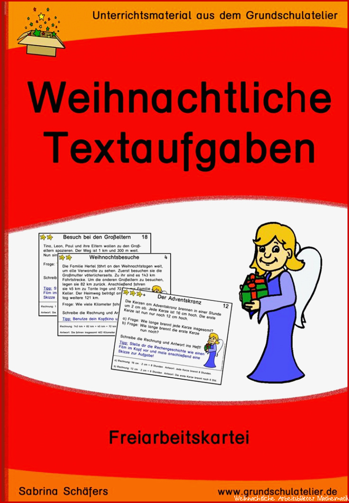 Weihnachtliche Textaufgaben