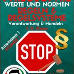 Werte Und normen Klasse 5 Arbeitsblätter Regeln Worksheets