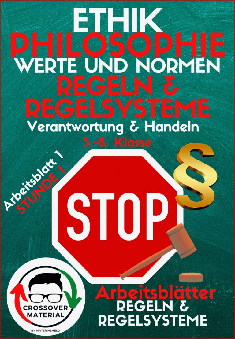 Werte Und Normen Klasse 5 Arbeitsblätter Regeln Worksheets