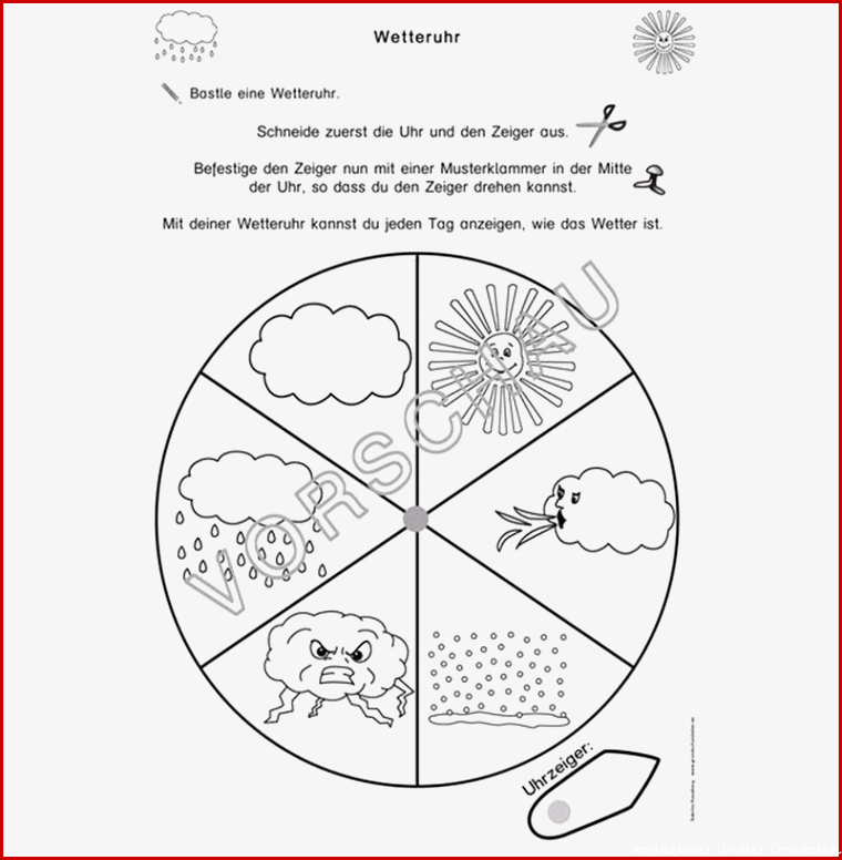 Wetter Werkstatt für Grundschule