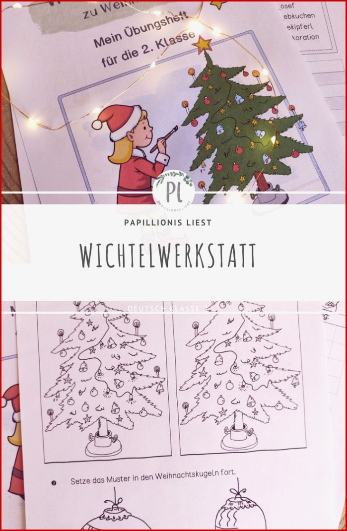 Wichtelwerkstatt Übungsheft Zu Weihnachten Klasse 2