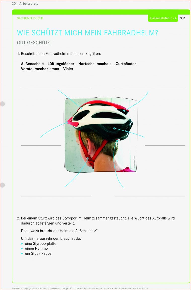 Wie schützt mich mein Fahrradhelm – Genius