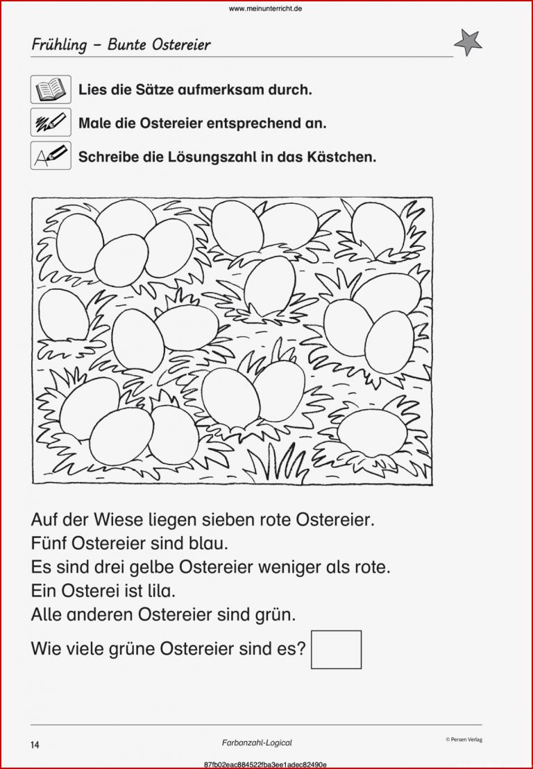 Wiese Grundschule Arbeitsblätter Worksheets