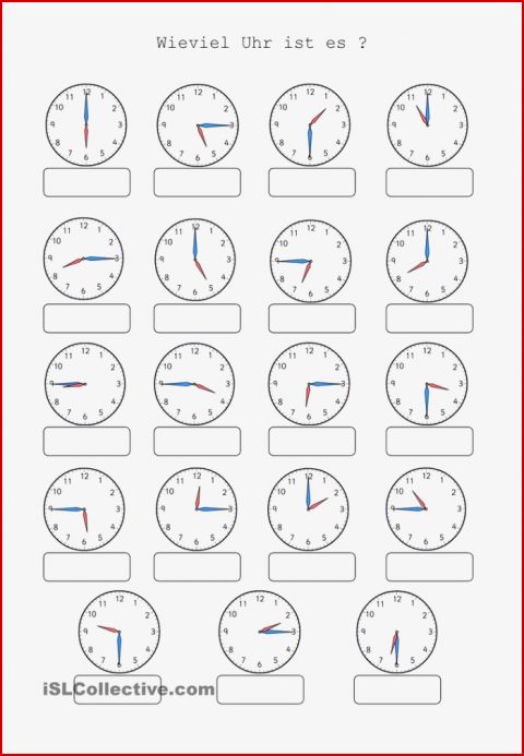 Wieviel Uhr ist Es