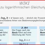 Wiki Zu Logarithmischen Gleichungen