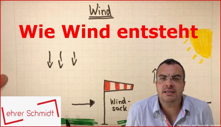 Wind Wie Wind Ensteht