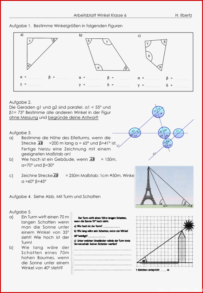 Winkel Berechnen Aufgaben Klasse 6 hilfe mathe aufgaben