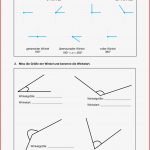 Winkelarten Und Winkel Messen Arbeitsblatt