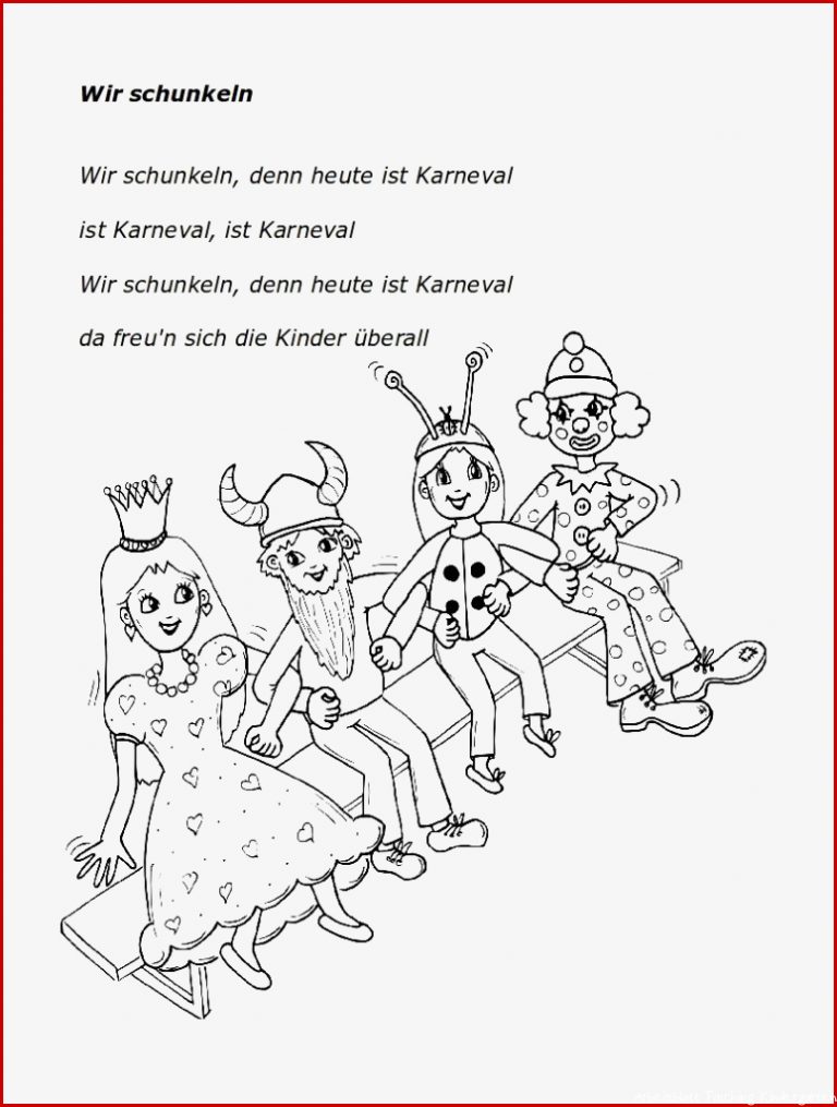 Wir Schunkeln Denn Heute ist Karneval