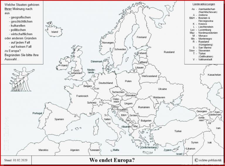 Wo endet Europa – Grenzfragen – Politik und Zeitgeschichte