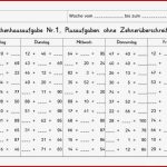 Wochenhausaufgabe Mathematik, 2.klasse, Plus Im Zr100 OÃ