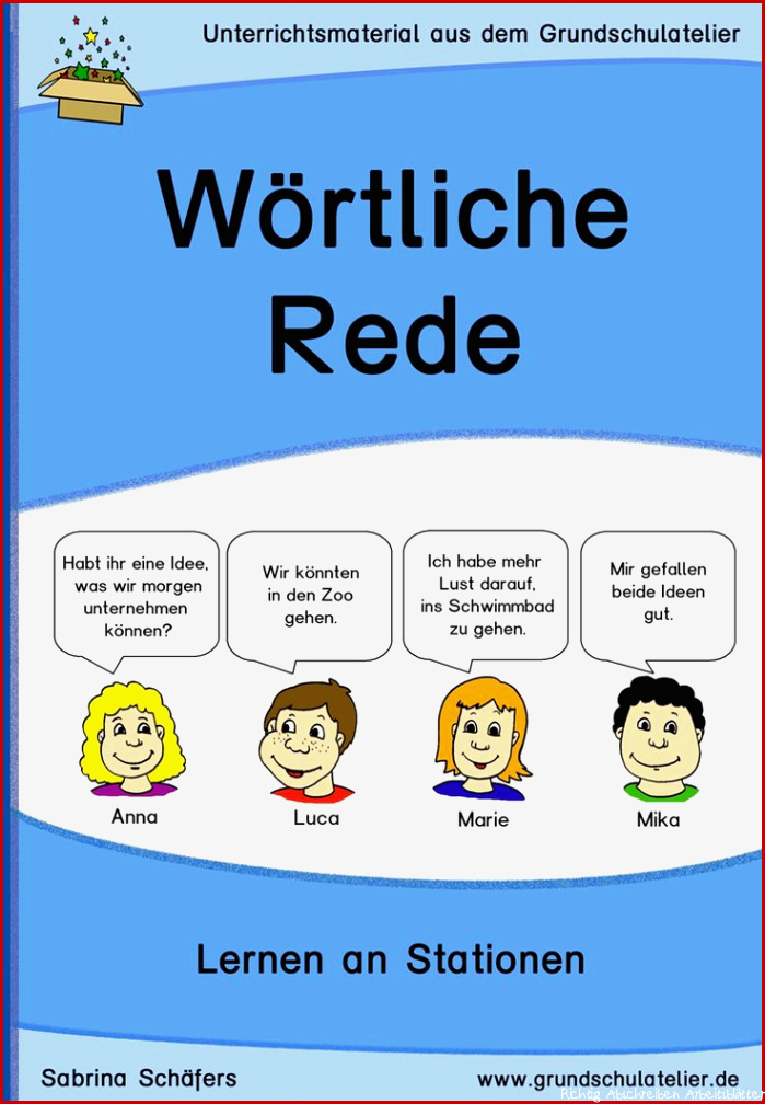 Wörtliche Rede