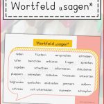 Wörtliche Rede Wortfeld "sagen"