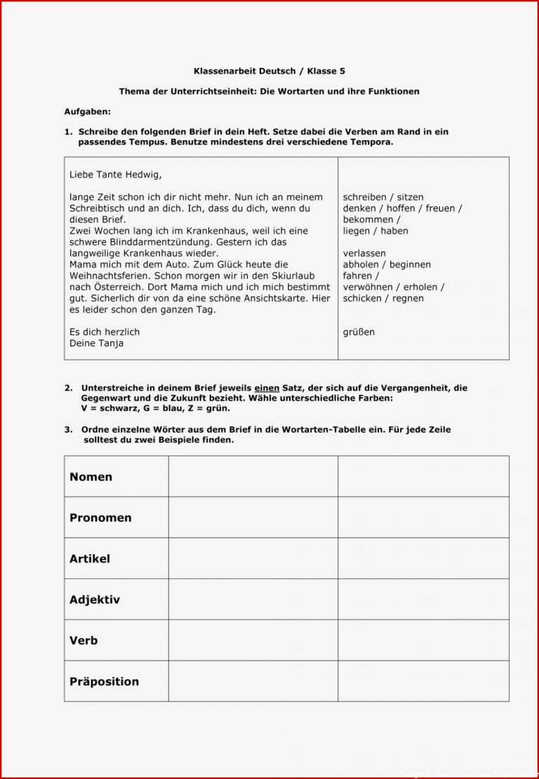 Wortarten Bestimmen Arbeitsblätter 7 Klasse Heruntergeladen Werden Wortarten Bestimmen Arbeitsblätter 7 Klasse