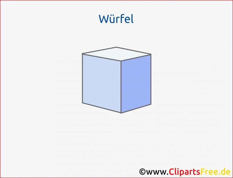 Würfel Arbeitsblätter online Geometrie