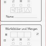 Würfelbilder Und Mengen Fördermaterial