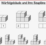 Würfelgebäude Klasse 3 Arbeitsblätter Neue Arbeitsblätter