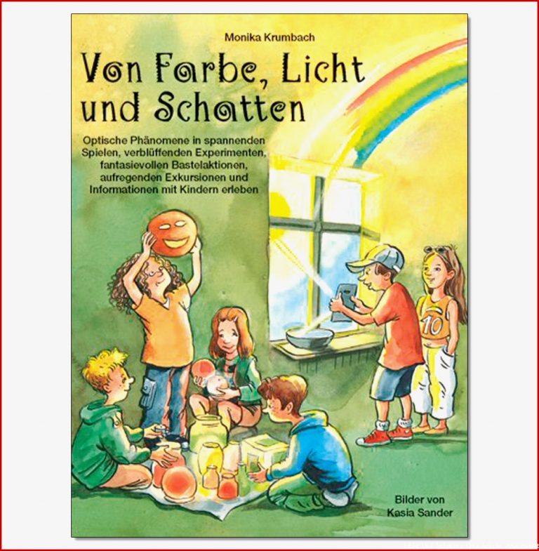 Wundervolles Buch mit spannenden Spielen um Farbe Licht