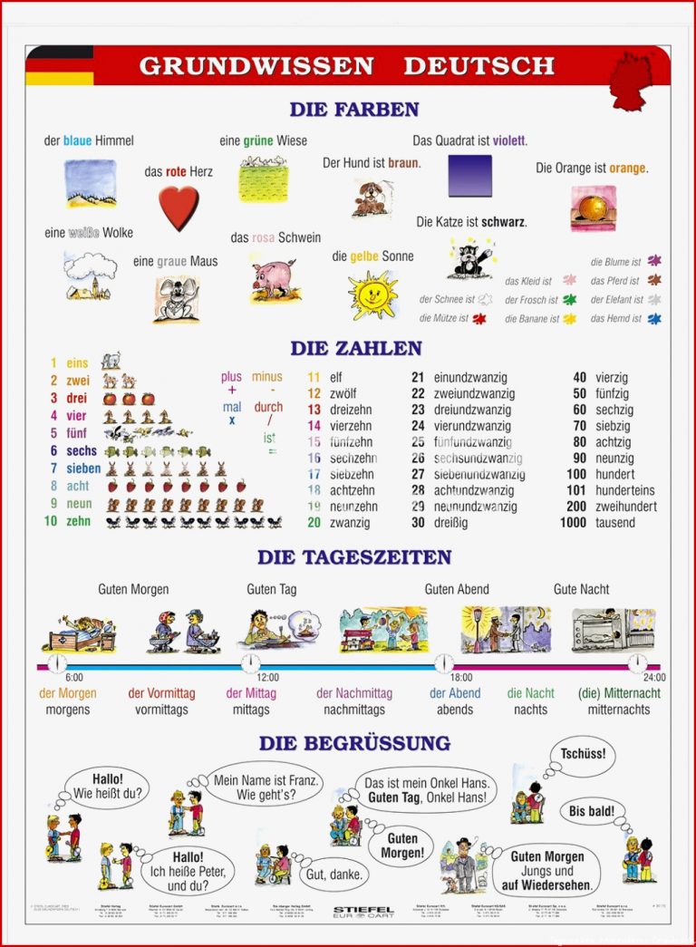 Zahlen Lernen Deutsch Arbeitsblätter Worksheets