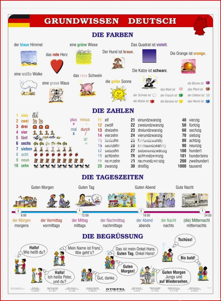 Zahlen Lernen Deutsch Arbeitsblätter Worksheets