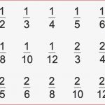 Zahlen ordnen Brüche ordnen Und Vergleichen