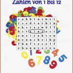 Zahlen Von 1 Bis 12 Arbeitsblatt Kostenlose Daf