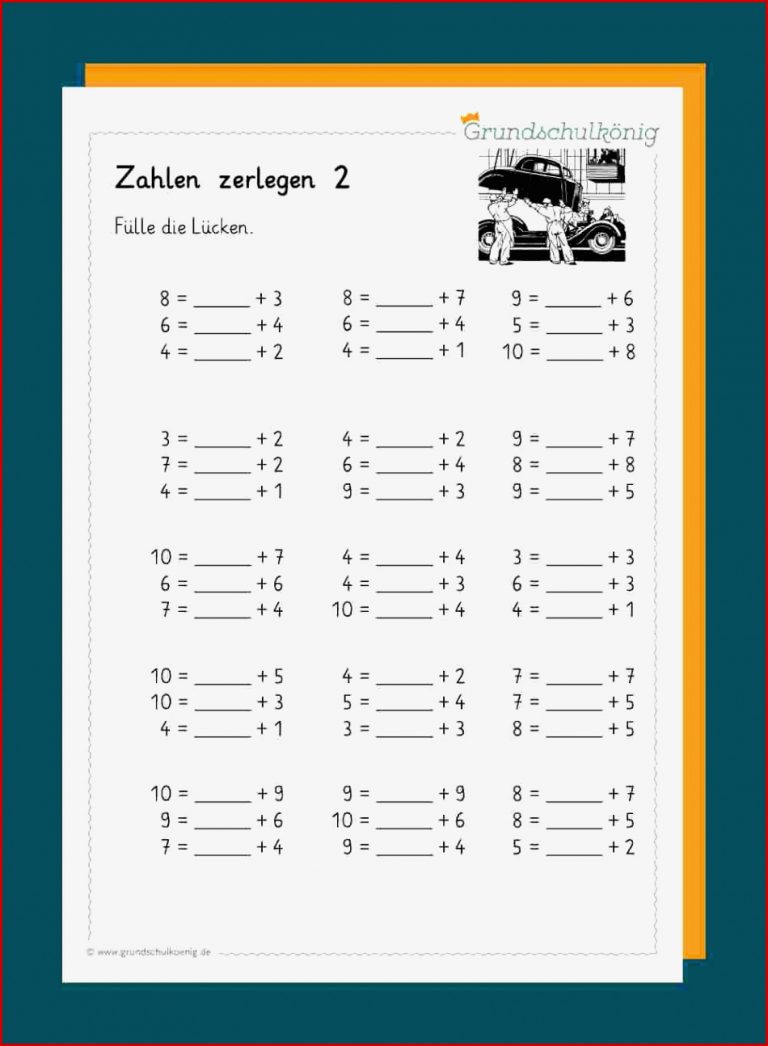 Zahlenraum 1 10 Arbeitsblatter Kostenlose Übungen