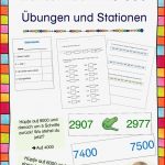 Zahlenraum Übungen Und Stationen