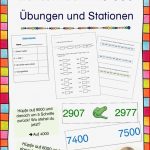 Zahlenraum Übungen Und Stationen