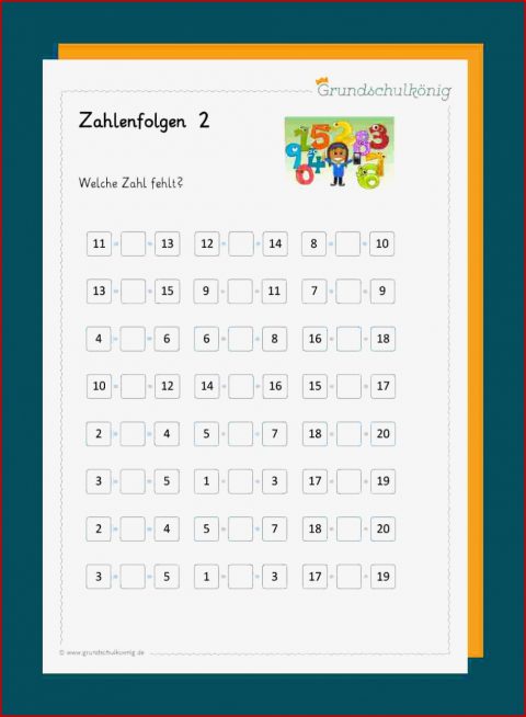 Zahlenreihen Zahlenfolgen