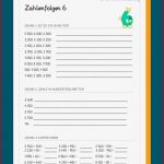 Zahlenreihen Zahlenfolgen Im Zahlenraum 10 000