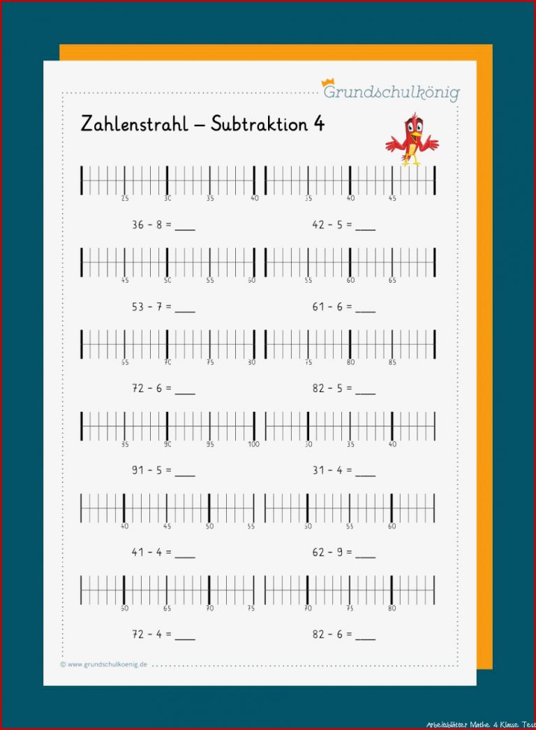 Zahlenstrahl