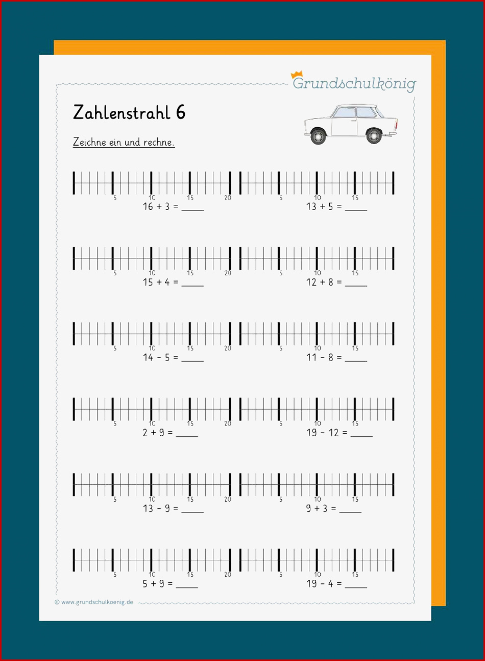 Zahlenstrahl