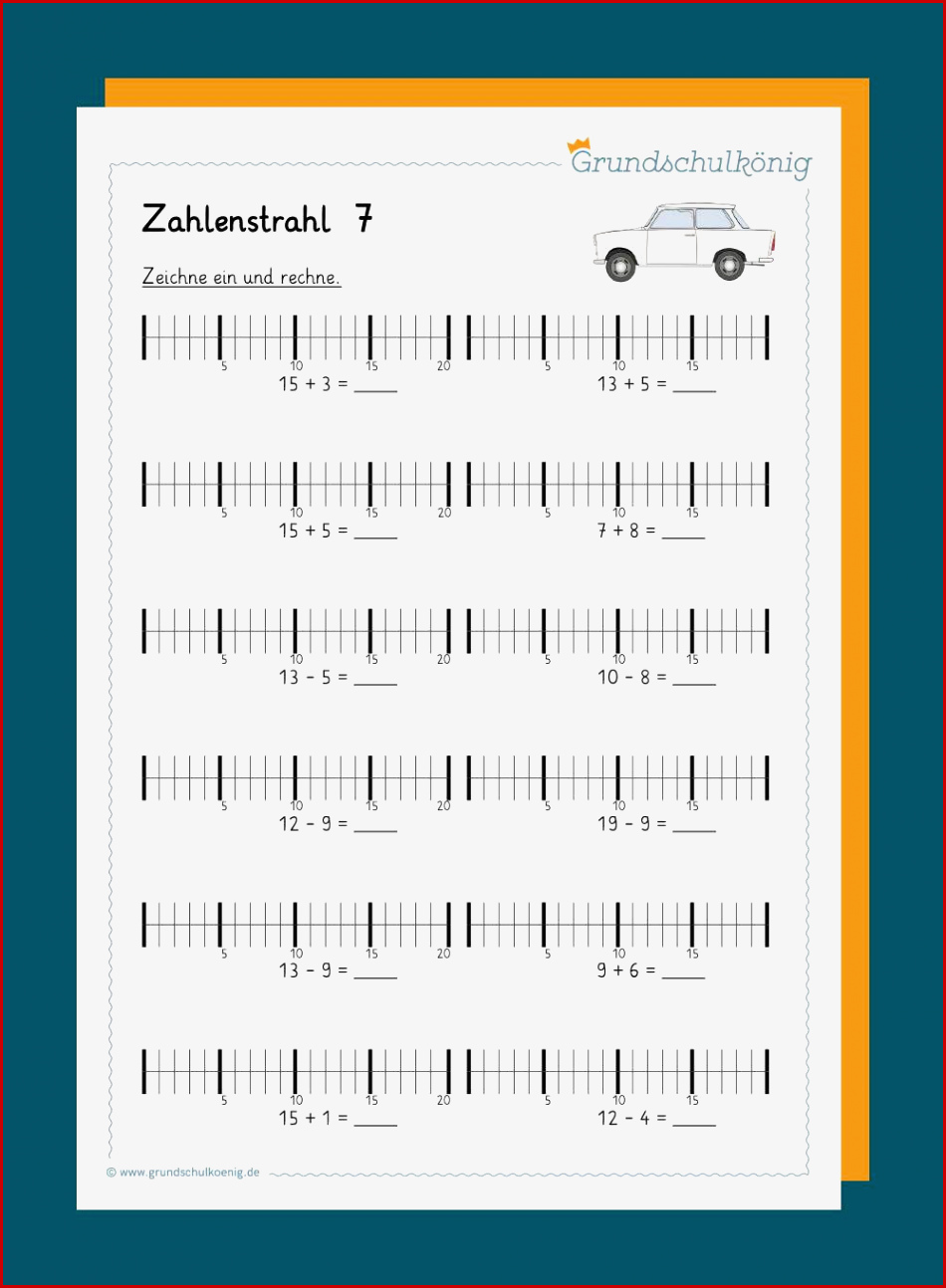 Zahlenstrahl