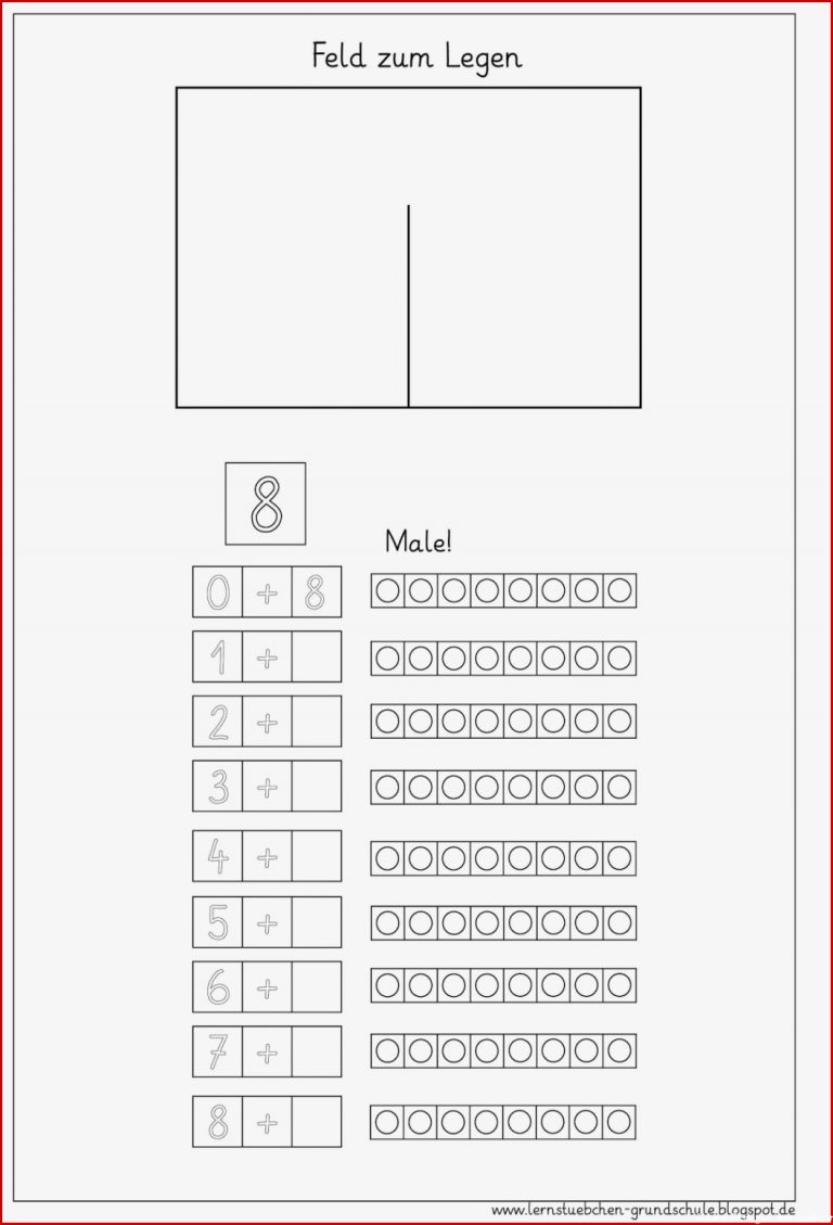 Zahlzerlegung Der 8 Bis 10