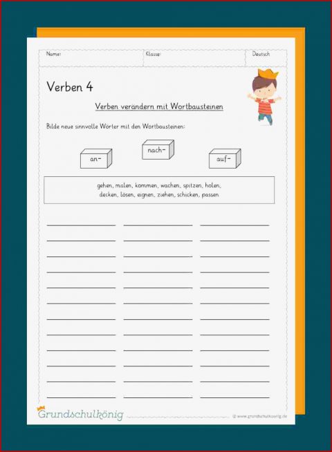 Zeitformen Der Verben