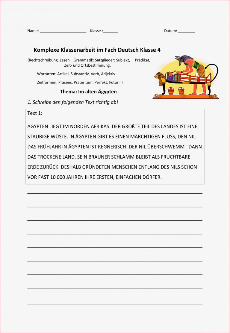 Zeitformen Deutsch Arbeitsblätter 4 Klasse Worksheets