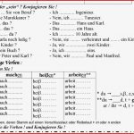 Zeitformen Deutsch übungen 7 Klasse Arbeitsblätter