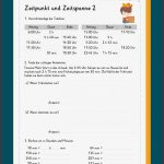Zeitpunkt Und Zeitspanne