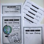 Zeitung In Der Schule Arbeitsblätter Worksheets